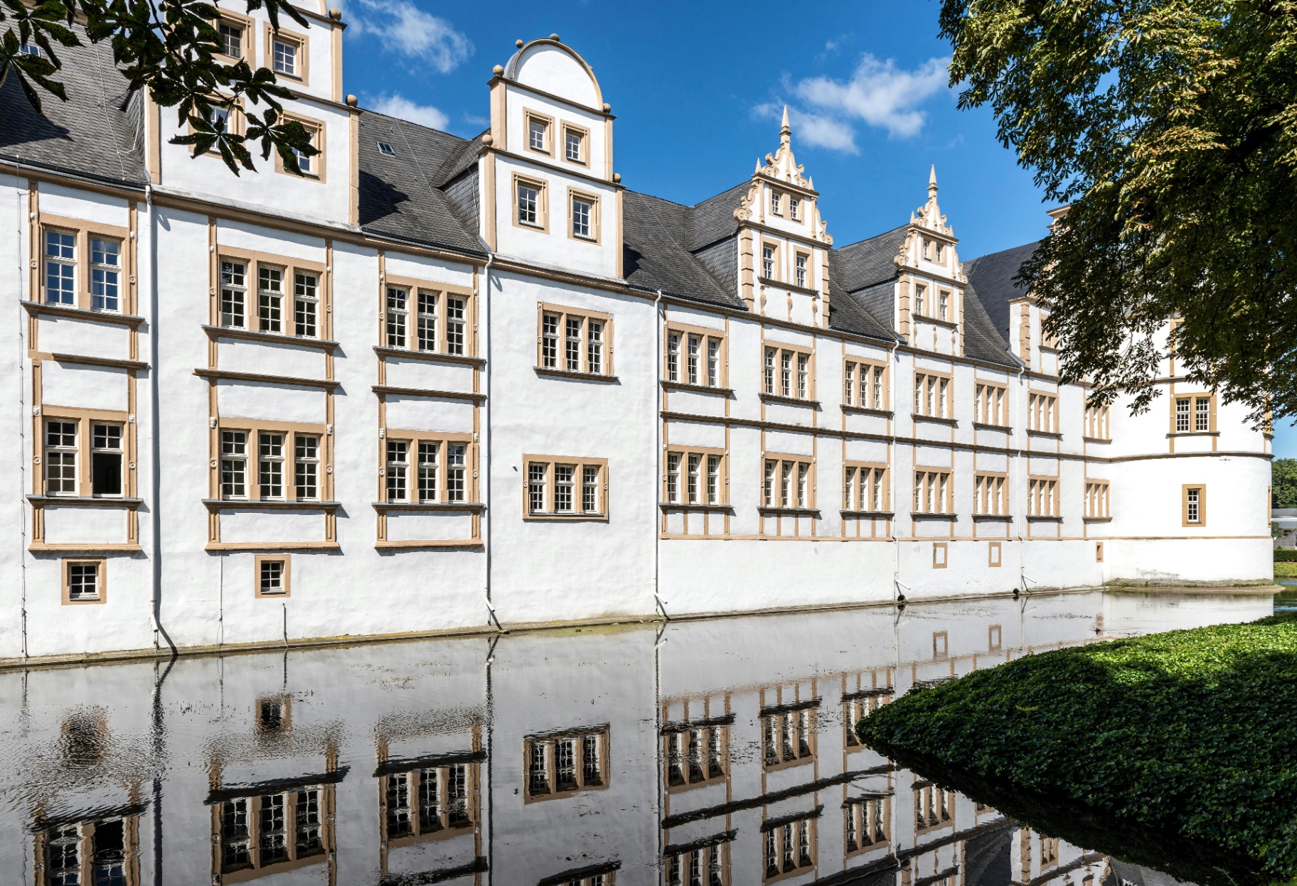 Proportion and rhythm across the façade.